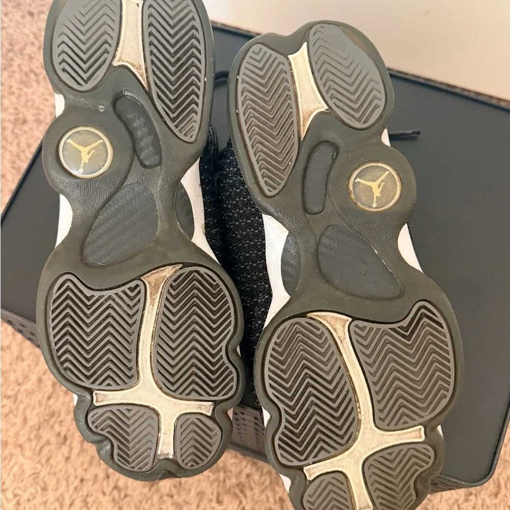 Air Jordan Horizon BG Black White Dark Grey 823583-012 Youth Size 6Y Sneakers